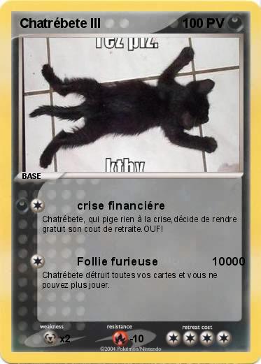 Pokemon Chatrébete III