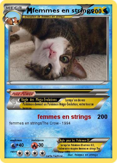 Pokemon femmes en strings Pokemon femmes en strings