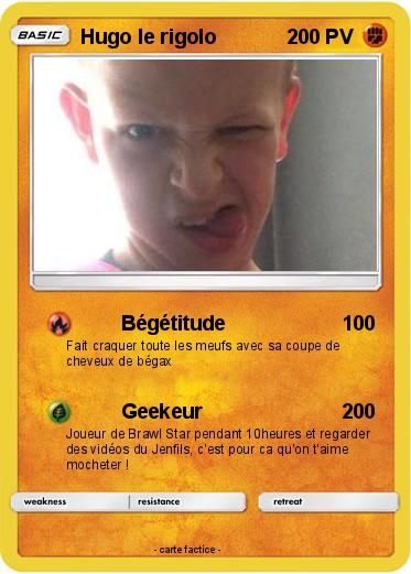 Pokemon Hugo le rigolo