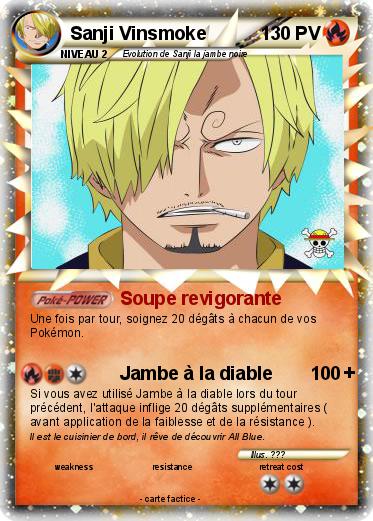 Pokemon Sanji Vinsmoke