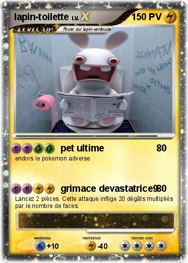 Pokemon lapin-toilette