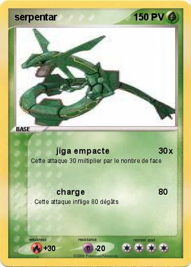 Pokemon serpentar