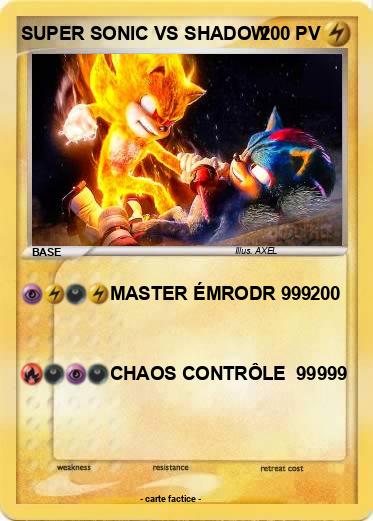 Pokemon SUPER SONIC VS SHADOW