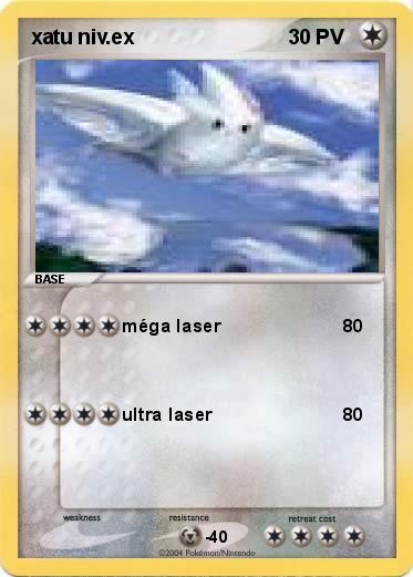 Pokemon xatu niv.ex