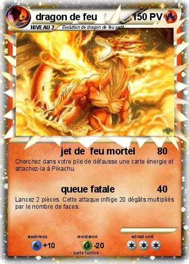 Pokemon dragon de feu