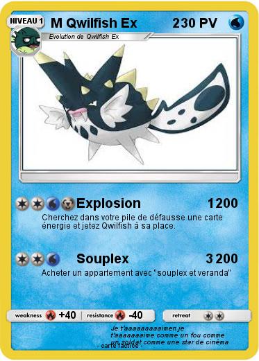 Pokemon M Qwilfish Ex          2