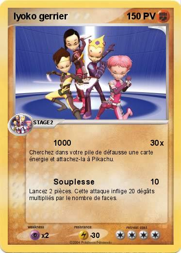 Pokemon lyoko gerrier