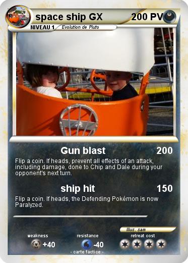 Pokemon space ship GX