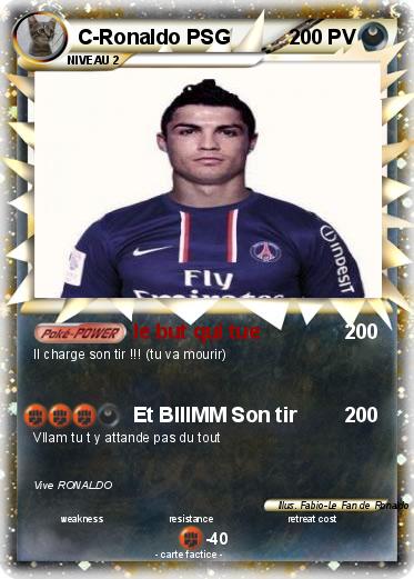 Pokemon C-Ronaldo PSG