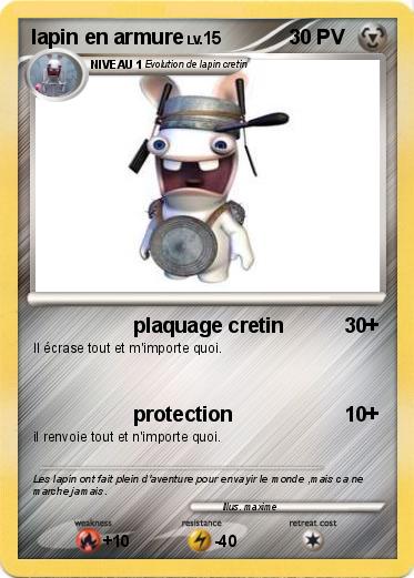 Pokemon lapin en armure