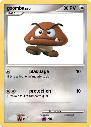 Pokemon goomba