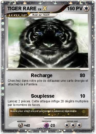 Pokemon TIGER RARE