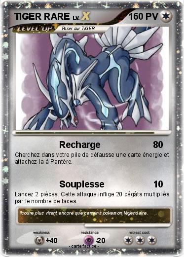 Pokemon TIGER RARE