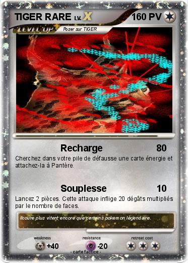 Pokemon TIGER RARE