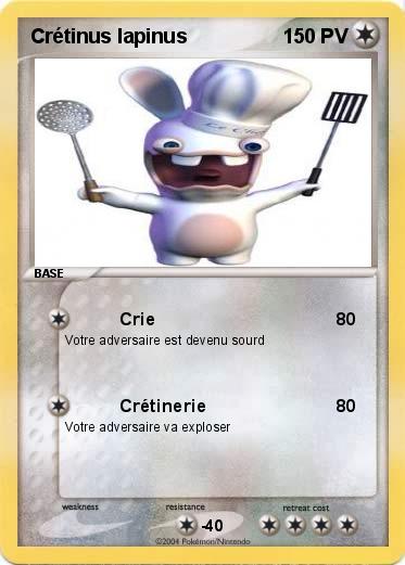 Pokemon Crétinus lapinus