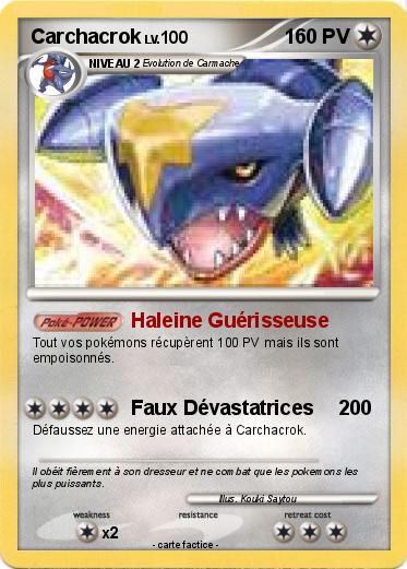 Pokemon Carchacrok