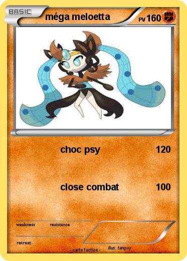 Pokemon méga meloetta