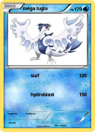 Pokemon méga lugia