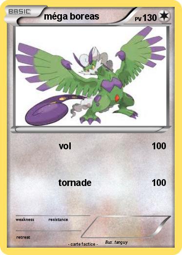 Pokemon méga boreas