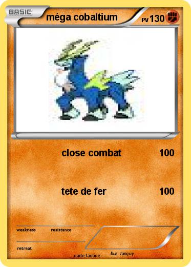 Pokemon méga cobaltium