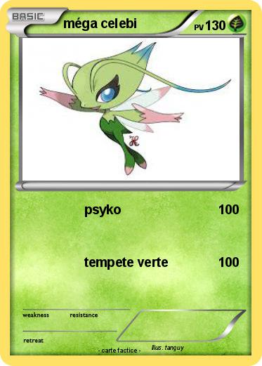 Pokemon méga celebi