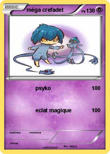 Pokemon méga crefadet Pokemon méga crefadet