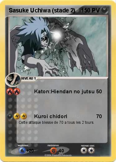 Pokemon Sasuke Uchiwa (stade 2)