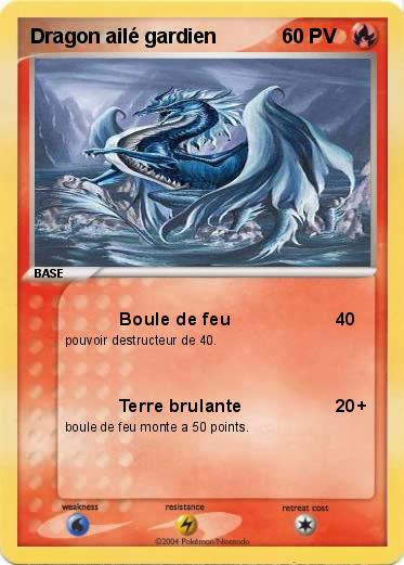 Pokemon Dragon ailé gardien