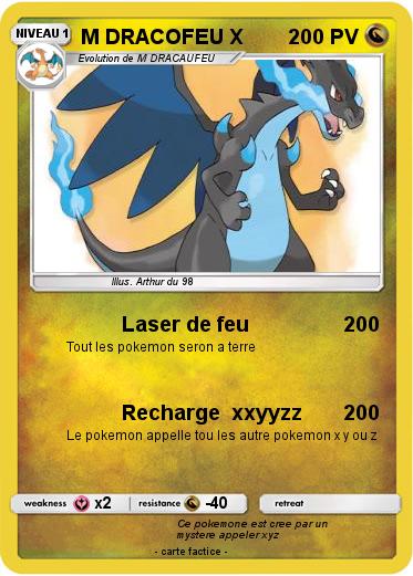 Pokemon M DRACOFEU X