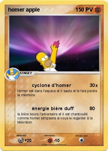 Pokemon homer apple