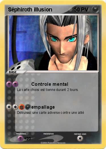 Pokemon Séphiroth illusion