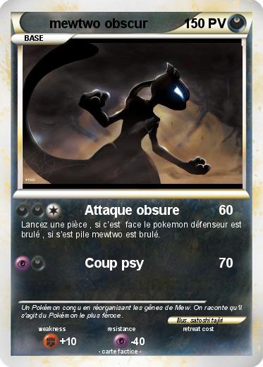 Pokemon mewtwo obscur