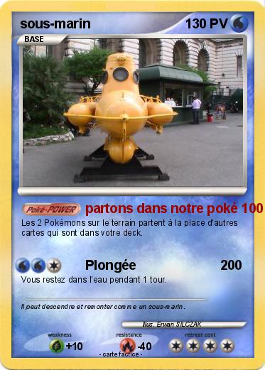 Pokemon sous-marin