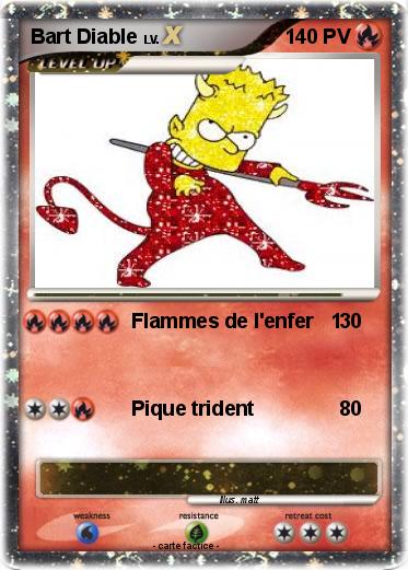 Pokemon Bart Diable