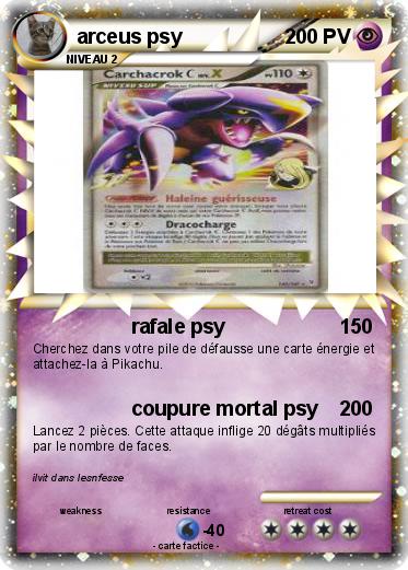 Pokemon arceus psy