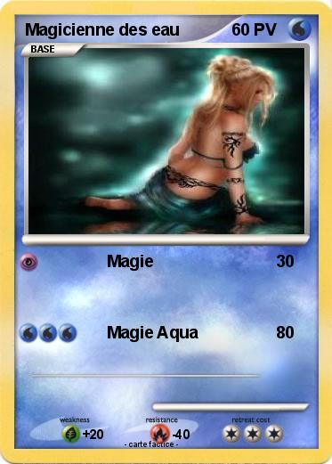 Pokemon Magicienne des eau