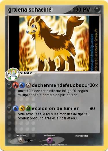 Pokemon graiena schaeiné              1