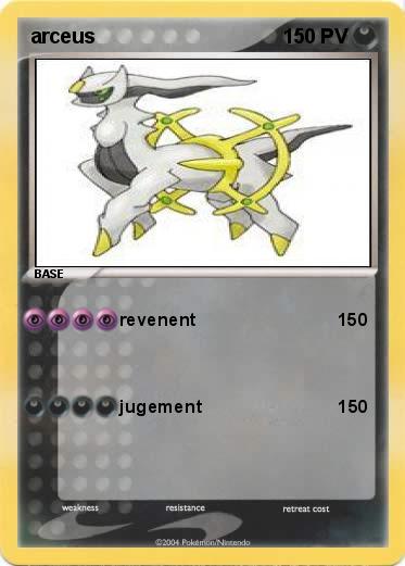 Pokemon arceus