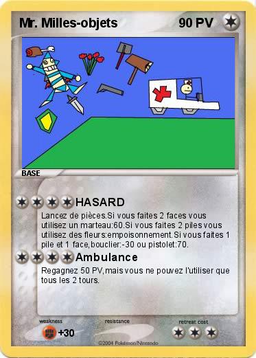 Pokemon Mr. Milles-objets