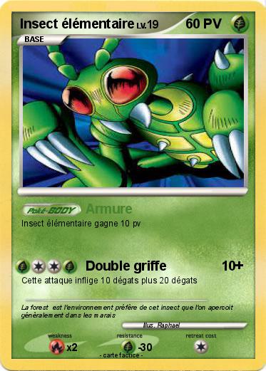 Pokemon Insect élémentaire