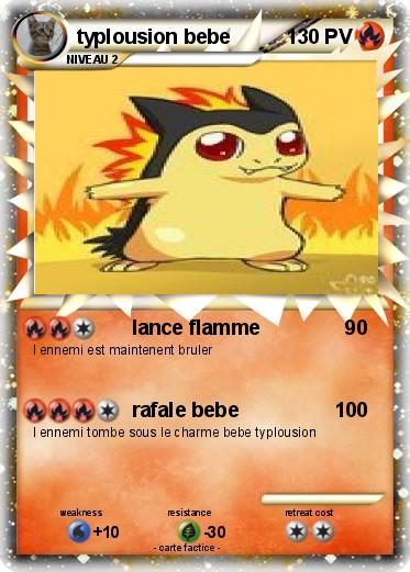 Pokemon typlousion bebe