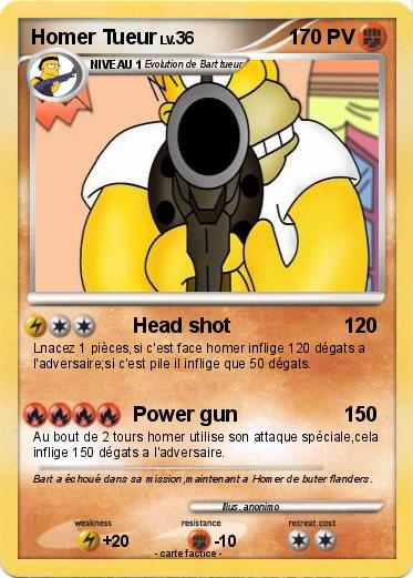 Pokemon Homer Tueur