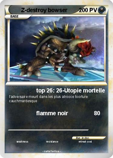 Pokemon Z-destroy bowser