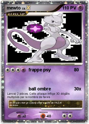 Pokemon mewto