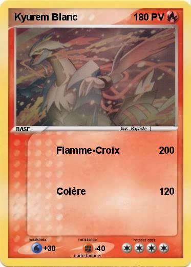 Pokemon Kyurem Blanc
