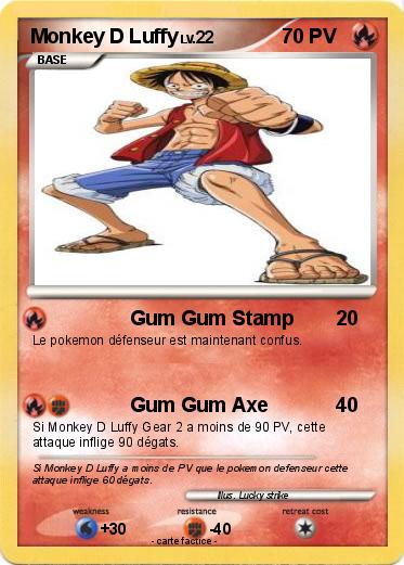 Pokemon Monkey D Luffy