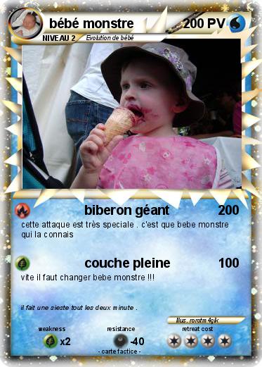 Pokemon bébé monstre