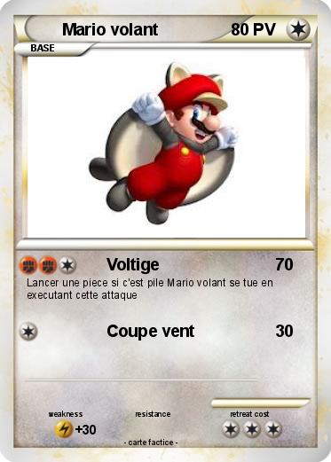 Pokemon Mario volant