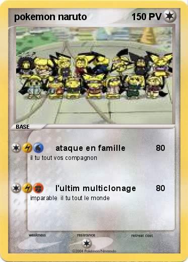 Pokemon pokemon naruto