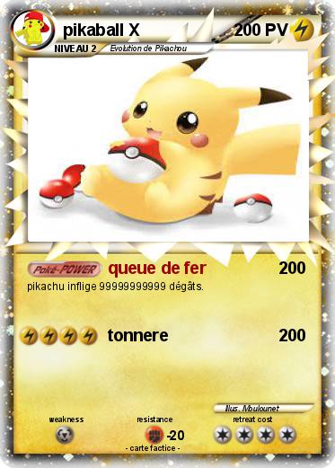 Pokemon pikaball X